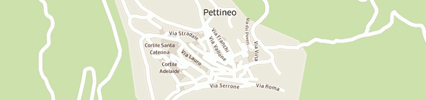 Mappa della impresa municipio a PETTINEO