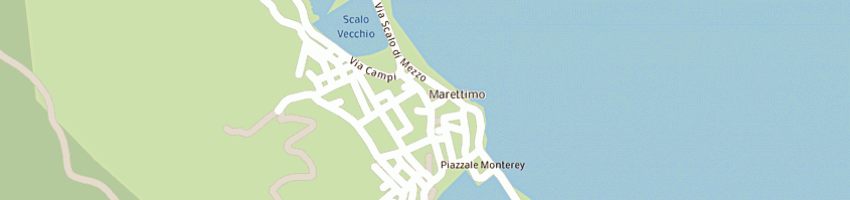 Mappa della impresa trattoria il veliero di di girolamo paolina a FAVIGNANA