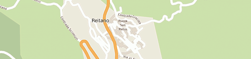 Mappa della impresa consorzio per le autostrade siciliane a REITANO
