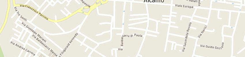 Mappa della impresa milicia nicolo' a ALCAMO
