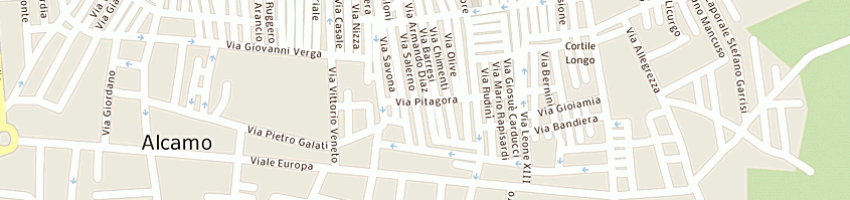Mappa della impresa piccolo silvio a ALCAMO