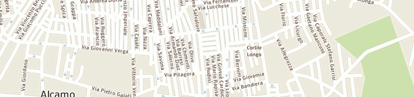 Mappa della impresa impastato filippo e figlio snc a ALCAMO