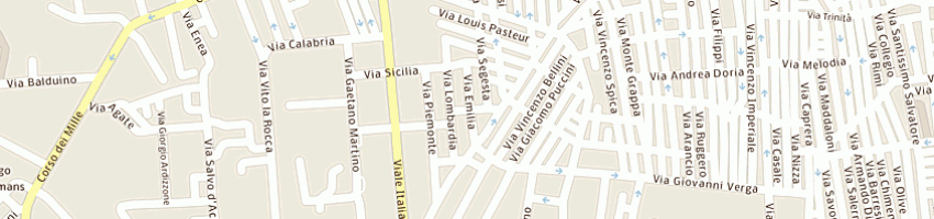 Mappa della impresa fratelli piazza snc a ALCAMO