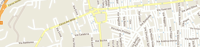 Mappa della impresa zuleima sas di incardona ec a ALCAMO