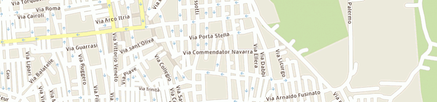 Mappa della impresa estetica venere snc a ALCAMO