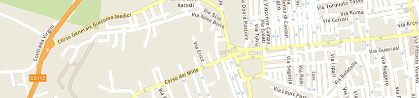 Mappa della impresa parrocchia anime sante a ALCAMO