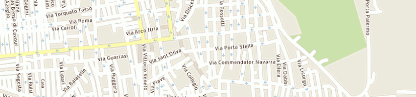 Mappa della impresa benenati giuseppe a ALCAMO