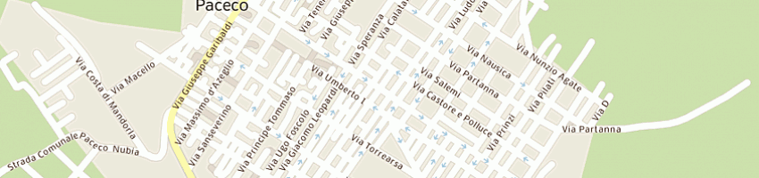 Mappa della impresa ingro shop di battaglieri antonioe csnc a PACECO