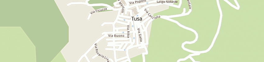 Mappa della impresa mangano francesco a TUSA