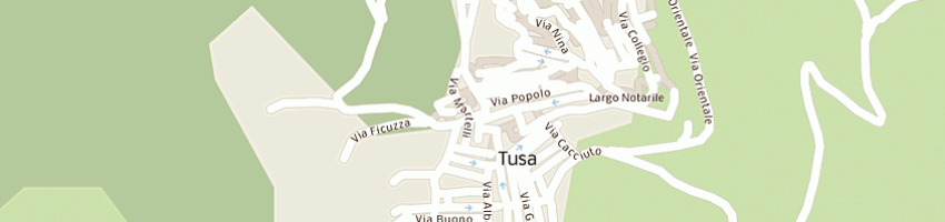 Mappa della impresa galbo giuseppe e s elettro system snc a TUSA