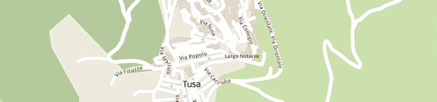 Mappa della impresa ufficio collocamento a TUSA