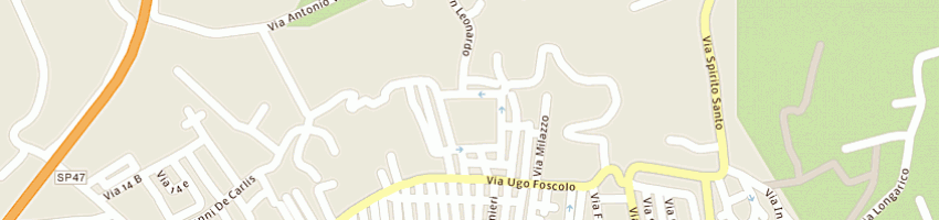 Mappa della impresa gagisa supermercati srl a ALCAMO