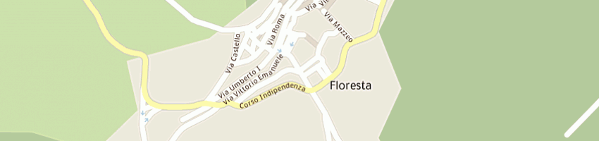 Mappa della impresa carabinieri a FLORESTA