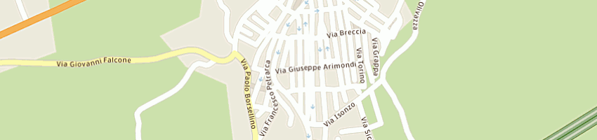 Mappa della impresa bianca ignazio a CAMPOFELICE DI ROCCELLA