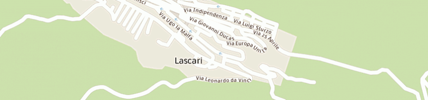 Mappa della impresa municipio a LASCARI