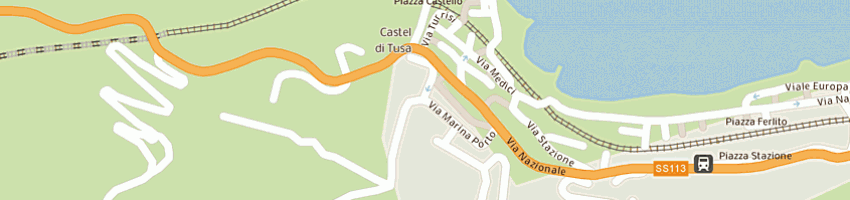 Mappa della impresa municipio scuola media-castel di tusa a TUSA