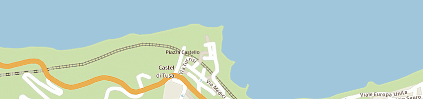 Mappa della impresa ristorante grotta marina a TUSA