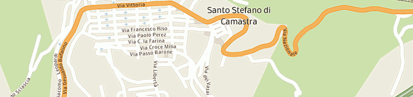 Mappa della impresa ceramica bik bak di catanzaro salvatore a SANTO STEFANO DI CAMASTRA