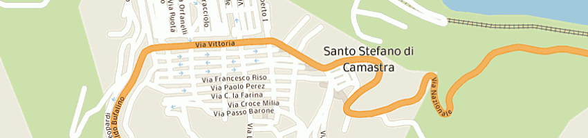 Mappa della impresa la maga snc di salvatore e franco caruso a SANTO STEFANO DI CAMASTRA