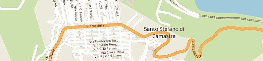 Mappa della impresa cercom srl a SANTO STEFANO DI CAMASTRA