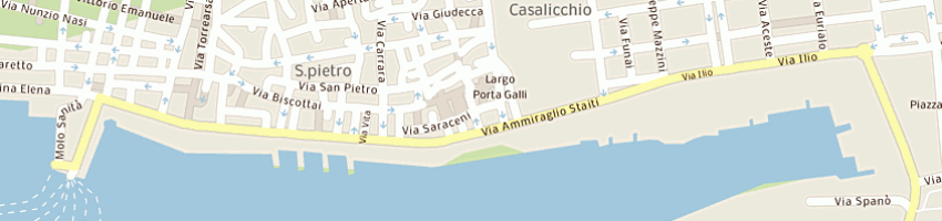 Mappa della impresa studio immobpunto casa di gnicotra a TRAPANI