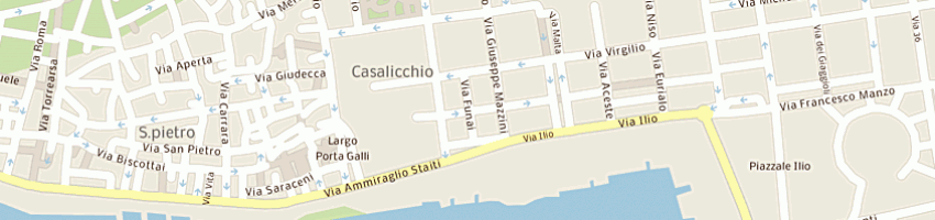 Mappa della impresa carpitella salvatore a TRAPANI