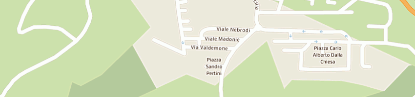 Mappa della impresa vaglica a PALERMO