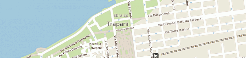 Mappa della impresa ciaravino salvatore a TRAPANI