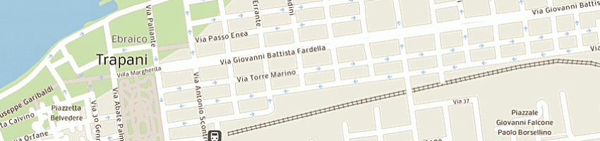 Mappa della impresa piazza anna maria a TRAPANI