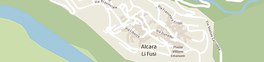 Mappa della impresa rundo nunzio a ALCARA LI FUSI