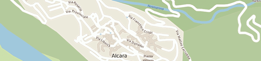 Mappa della impresa parrocchia s pantaleone a ALCARA LI FUSI