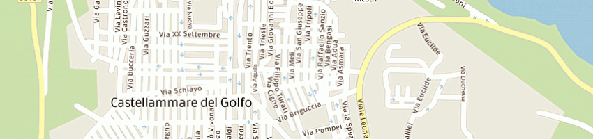 Mappa della impresa mangiapane pietro a CASTELLAMMARE DEL GOLFO