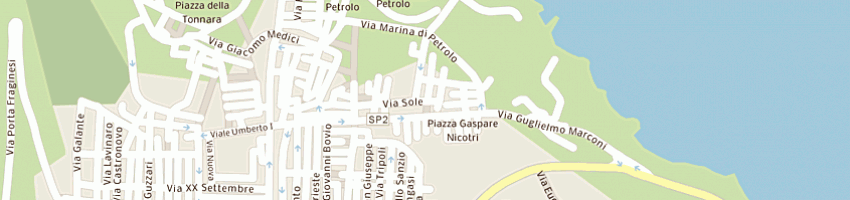 Mappa della impresa agugliaro giacomo a CASTELLAMMARE DEL GOLFO