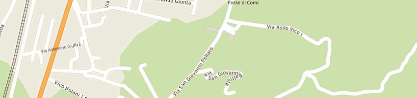 Mappa della impresa parrocchia sgiovanni battista pellaro a REGGIO CALABRIA