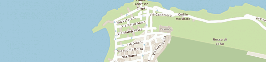 Mappa della impresa il cigno bianco di pirajno rosaria a CEFALU 