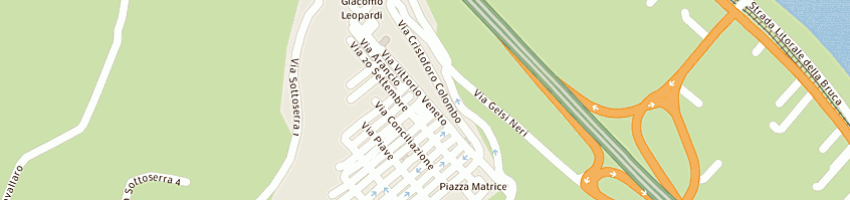 Mappa della impresa l'albergo di rosanna incandela srl a ALTAVILLA MILICIA