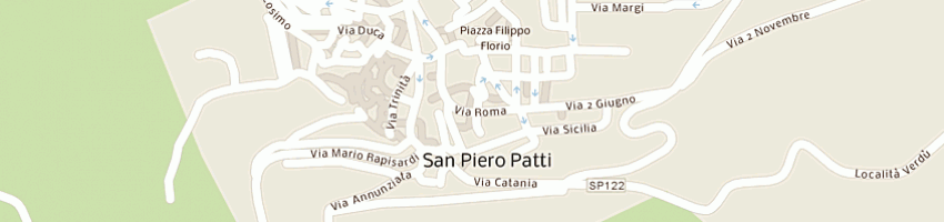 Mappa della impresa schepisi giuseppina a SAN PIERO PATTI