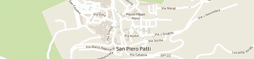 Mappa della impresa forzano giuseppe a SAN PIERO PATTI