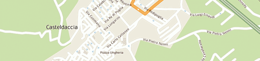 Mappa della impresa open office di marchetta luca sas a PALERMO