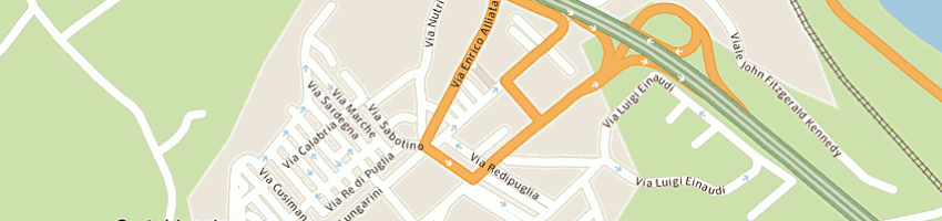 Mappa della impresa alby shop di marcellino albina a CASTELDACCIA