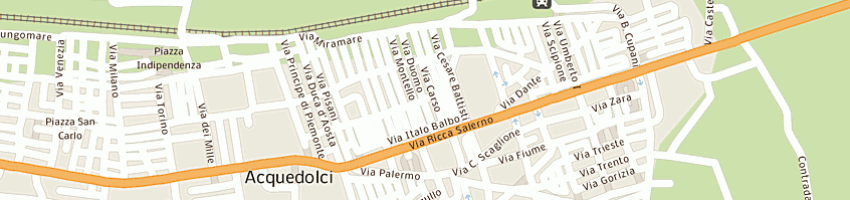 Mappa della impresa blancuzzi francesco a ACQUEDOLCI