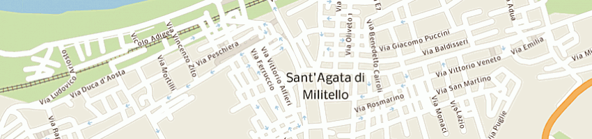 Mappa della impresa municipio a SANT AGATA DI MILITELLO