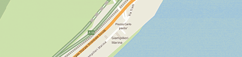 Mappa della impresa bar ristorante la nassa di la scala giuseppe a MESSINA