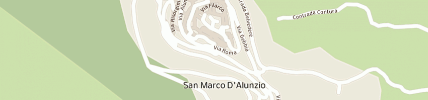 Mappa della impresa municipio a SAN MARCO D ALUNZIO