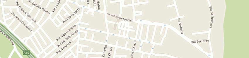 Mappa della impresa ruffino giuseppe a PALERMO