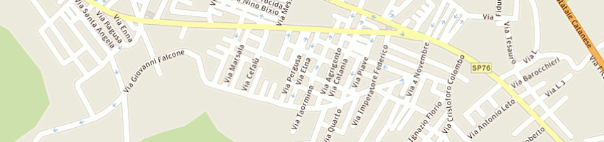 Mappa della impresa centro benessere qi a VILLABATE