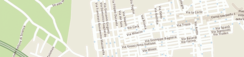 Mappa della impresa carmelo e giovanni gambacorta snc a BAGHERIA