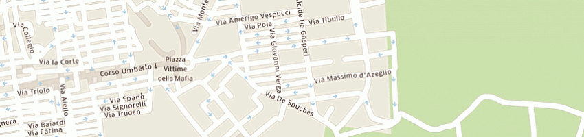 Mappa della impresa matranga giovan battista a PALERMO