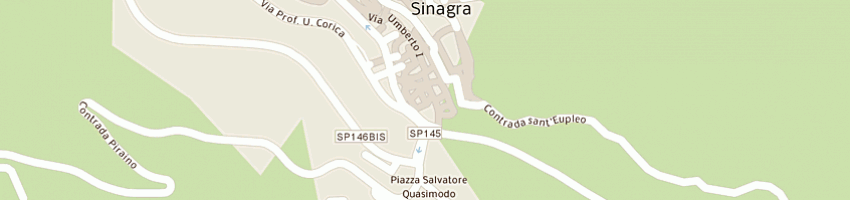 Mappa della impresa trattoria la tavernetta a SINAGRA