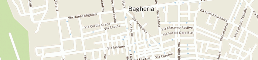 Mappa della impresa gatto gaetano a BAGHERIA